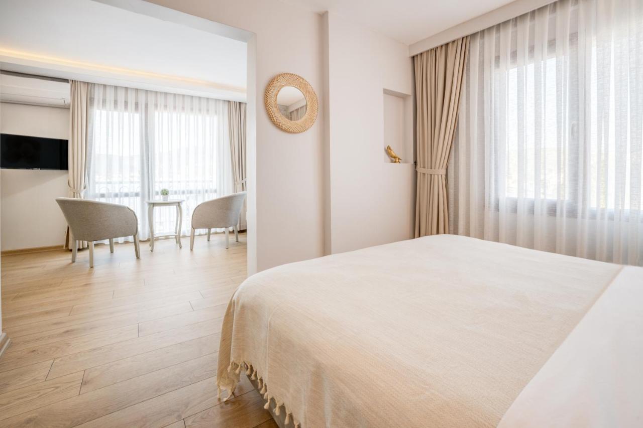 Hanedan Otel Foca Izmir Bagian luar foto