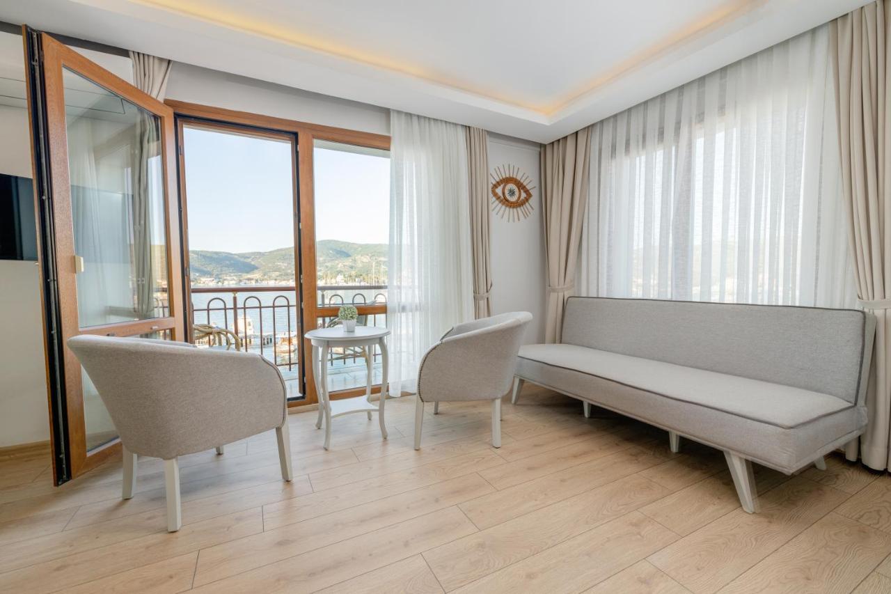 Hanedan Otel Foca Izmir Bagian luar foto